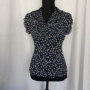 STYLE & CO Ruffled Button Down Blouse